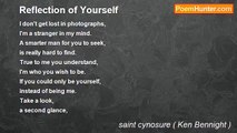 saint cynosure ( Ken Bennight ) - Reflection of Yourself