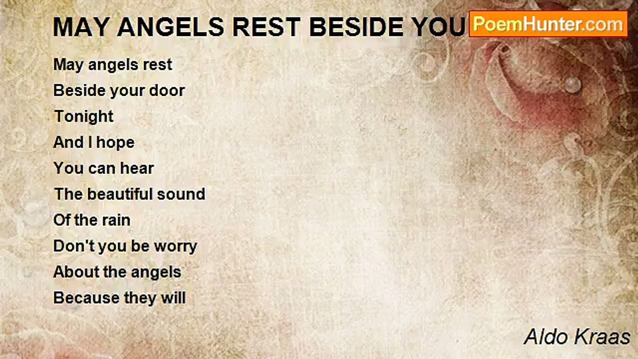 Aldo Kraas - MAY ANGELS REST BESIDE YOUR DOOR
