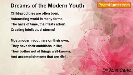 Dr John Celes - Dreams of the Modern Youth