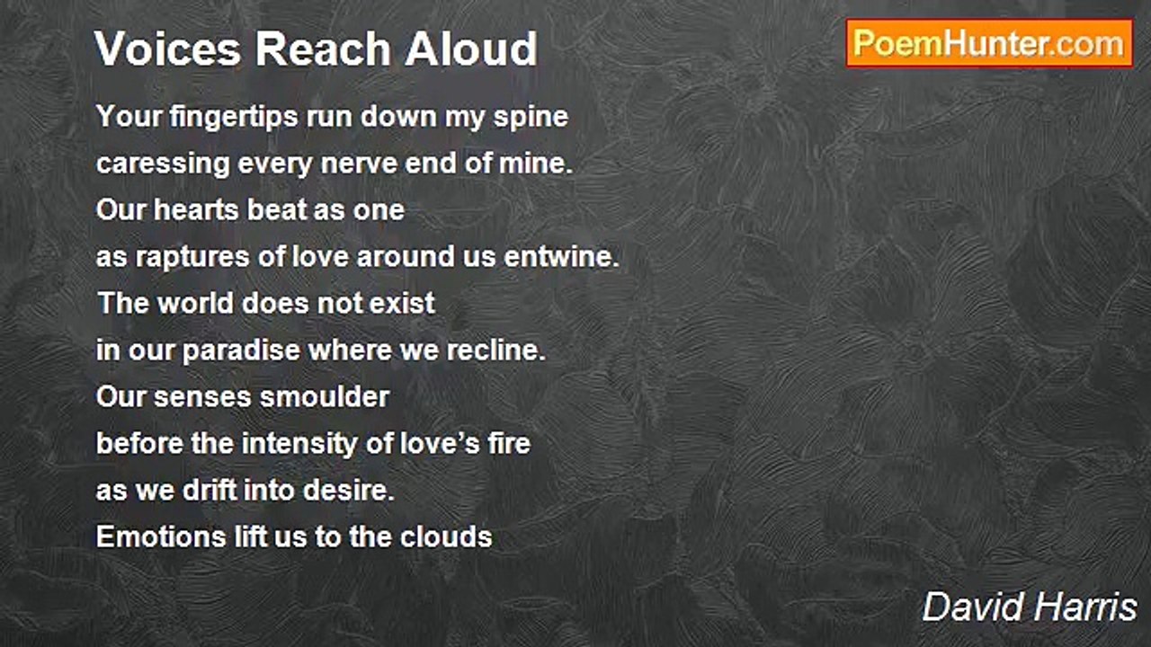 David Harris - Voices Reach Aloud