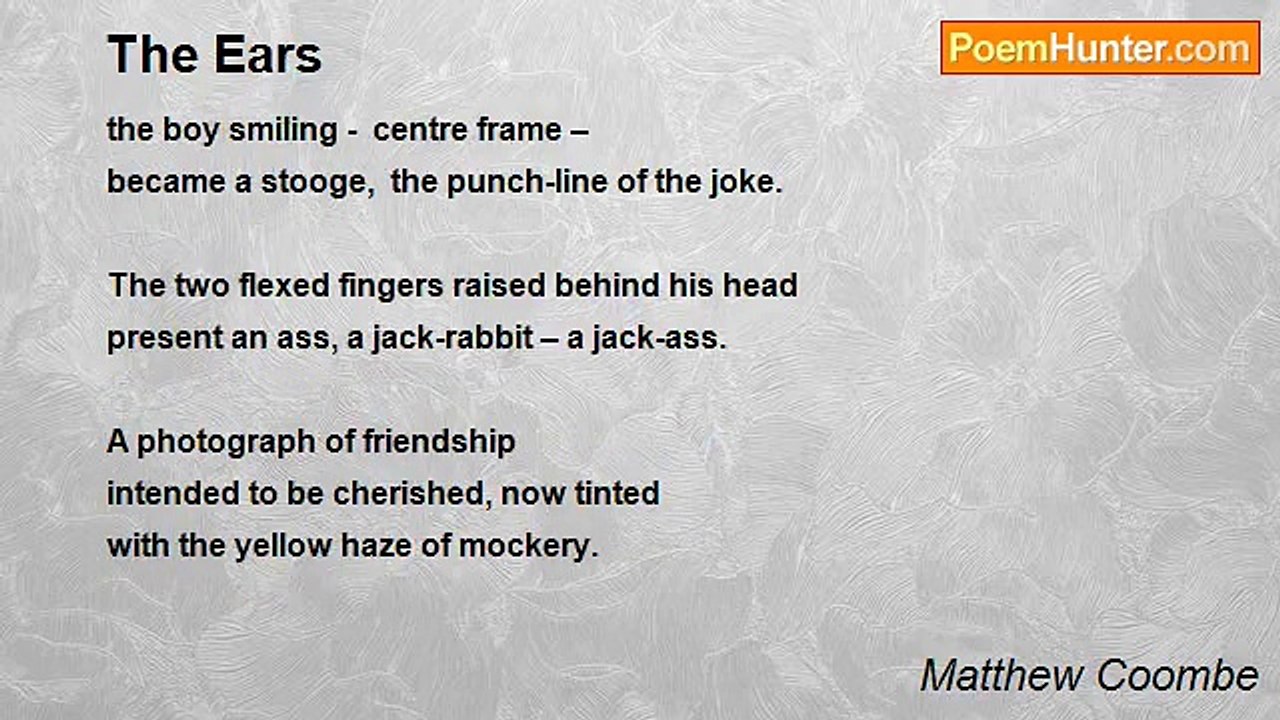 Matthew Coombe - The Ears