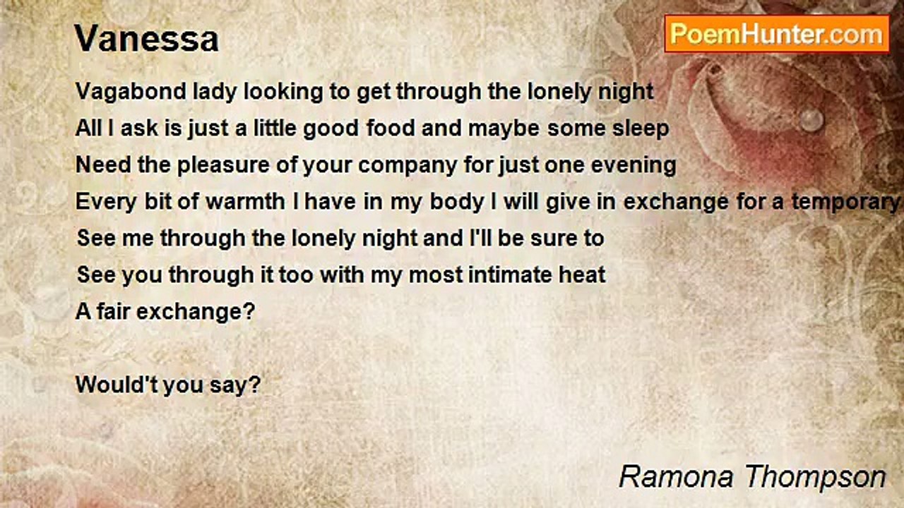 Ramona Thompson - Vanessa