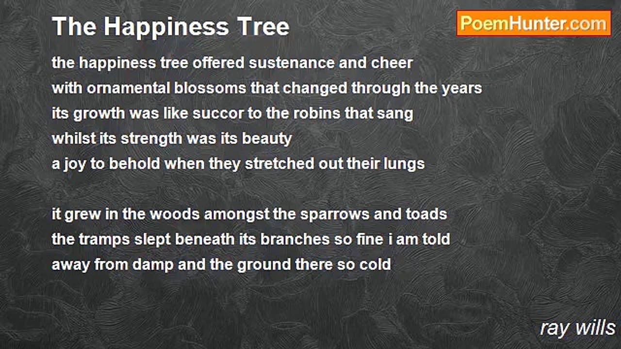 ray wills - The Happiness Tree