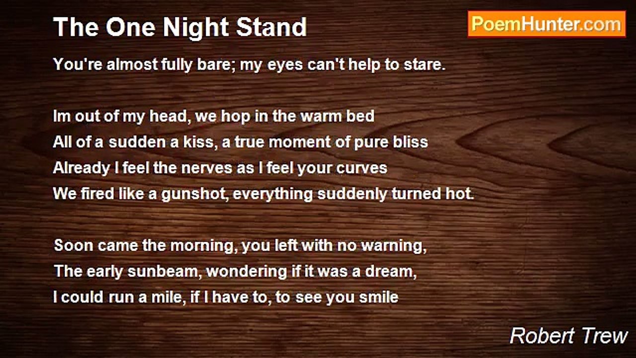 Robert Trew - The One Night Stand