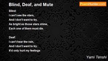 Yami Tenshi - Blind, Deaf, and Mute