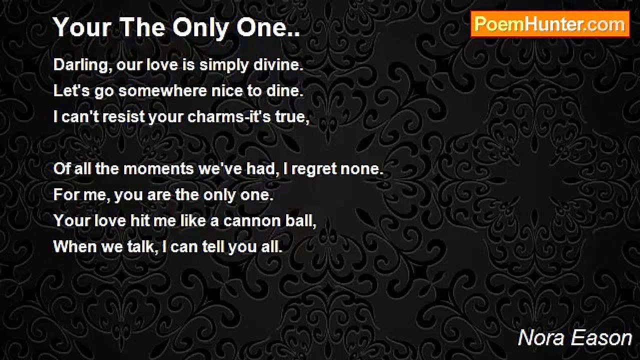 Nora Eason - Your The Only One..
