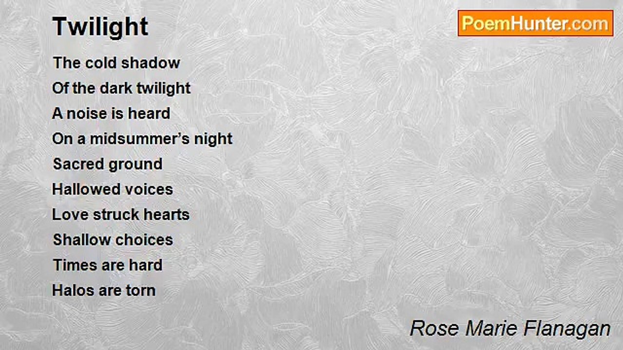 Rose Marie Flanagan - Twilight