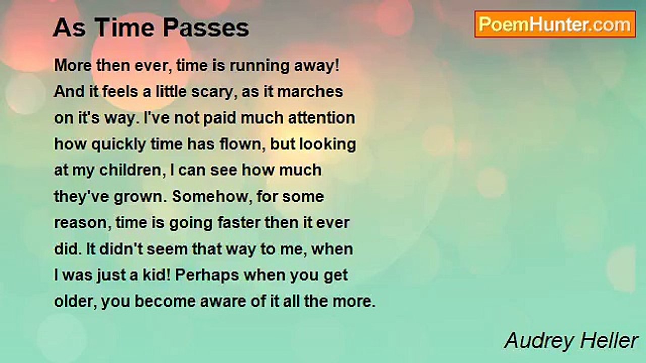 Audrey Heller - As Time Passes