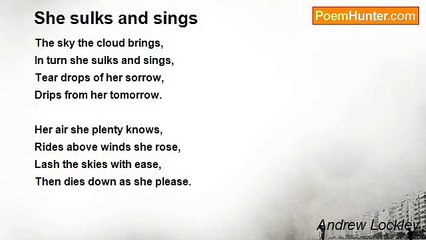 Andrew Lockley - She sulks and sings