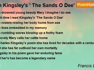 Francis Duggan - On Kingsley's ' The Sands O Dee'