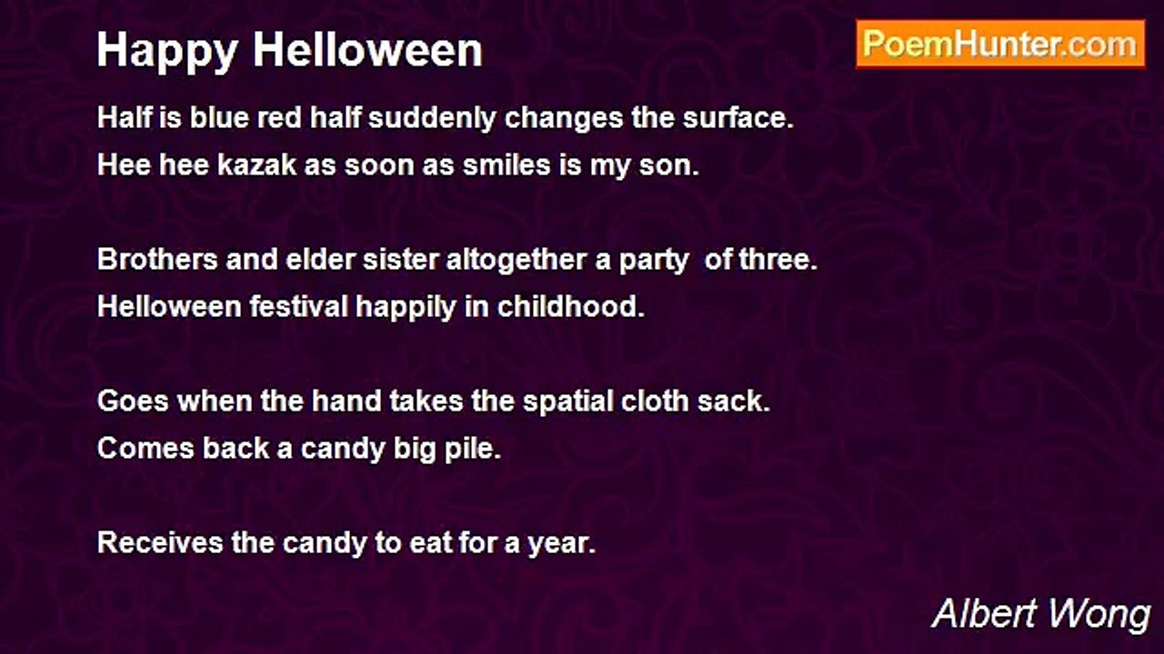 Albert Wong - Happy Helloween