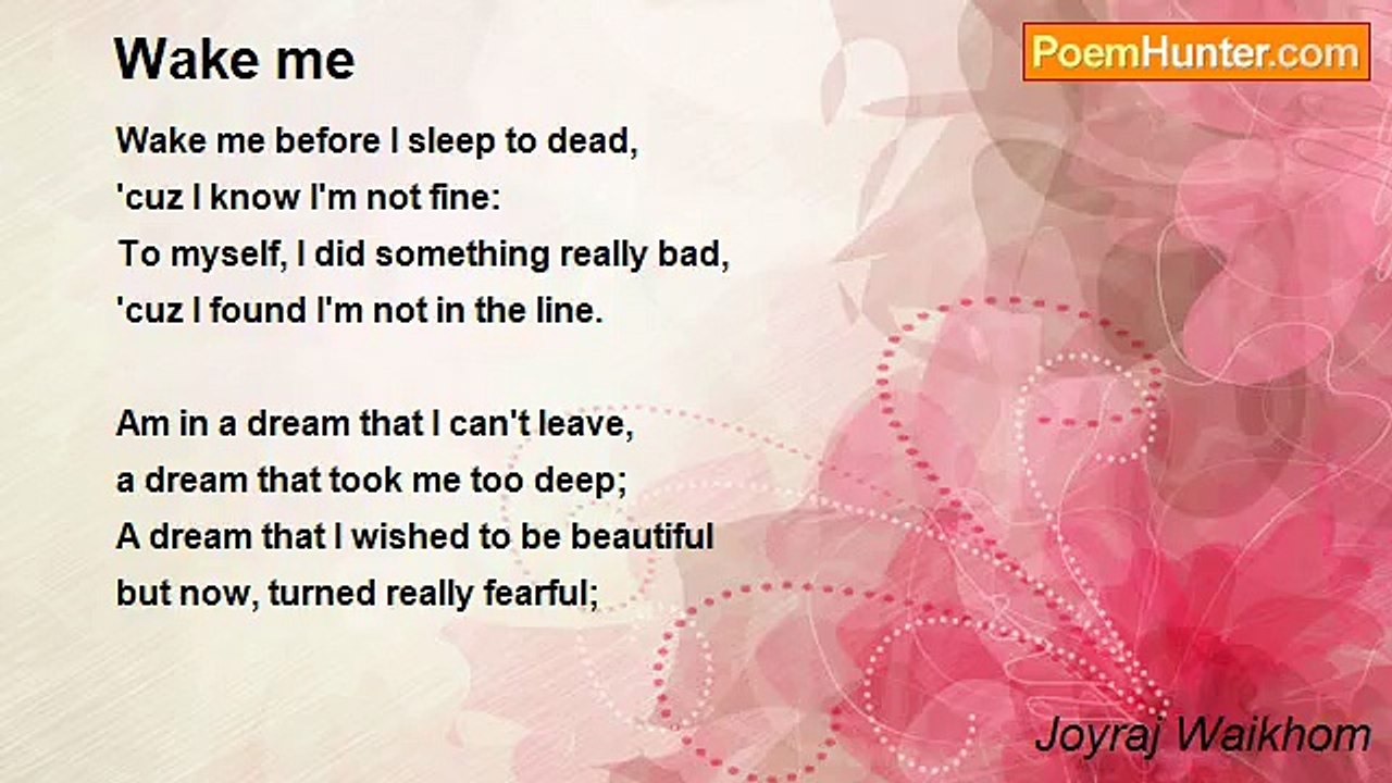 Joyraj Waikhom - Wake me