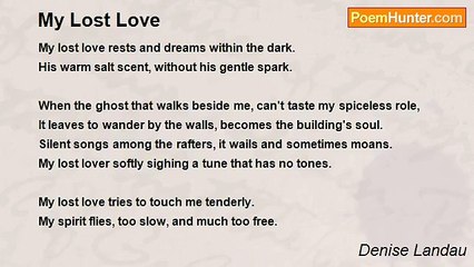 Denise Landau - My Lost Love