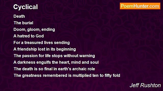 Jeff Rushton - Cyclical