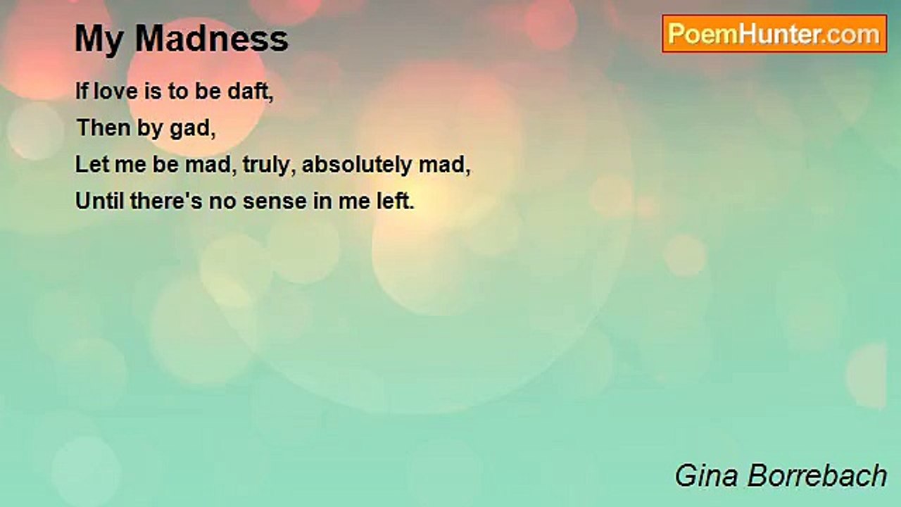 Gina Borrebach - My Madness