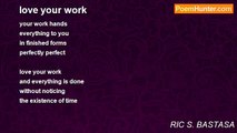 RIC S. BASTASA - love your work