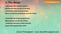 David Threadgold   www.davidthreadgold.com - .5. The Beast