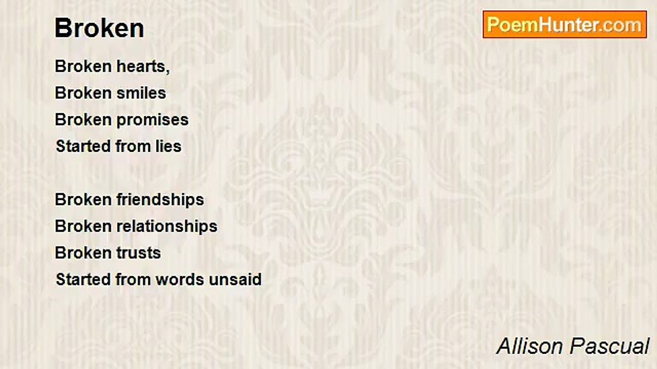 Allison Pascual - Broken