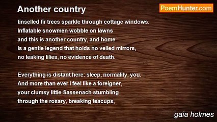 gaia holmes - Another country