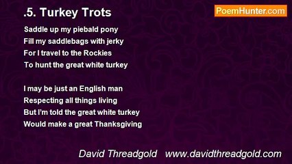David Threadgold   www.davidthreadgold.com - .5. Turkey Trots