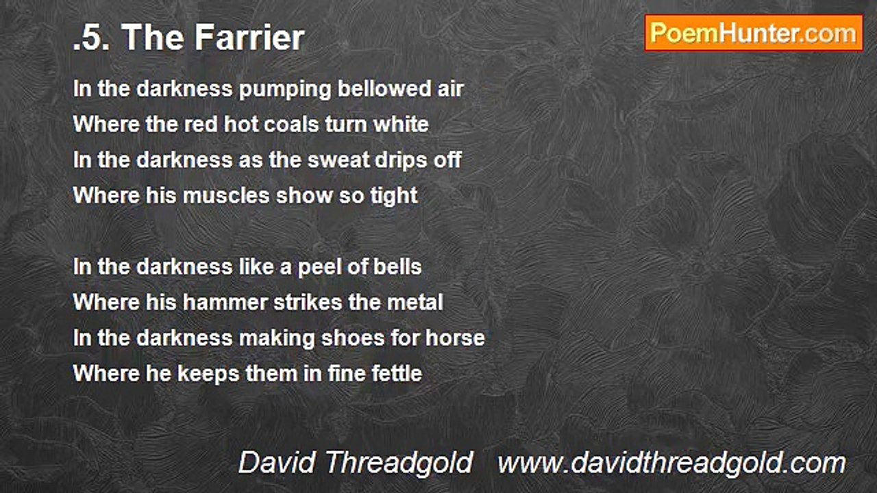 David Threadgold   www.davidthreadgold.com - .5. The Farrier