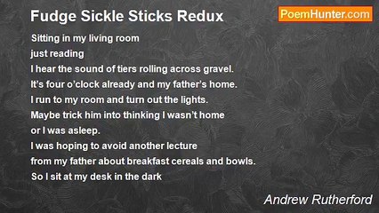 Andrew Rutherford - Fudge Sickle Sticks Redux