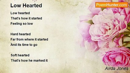 Airda Jones - Low Hearted