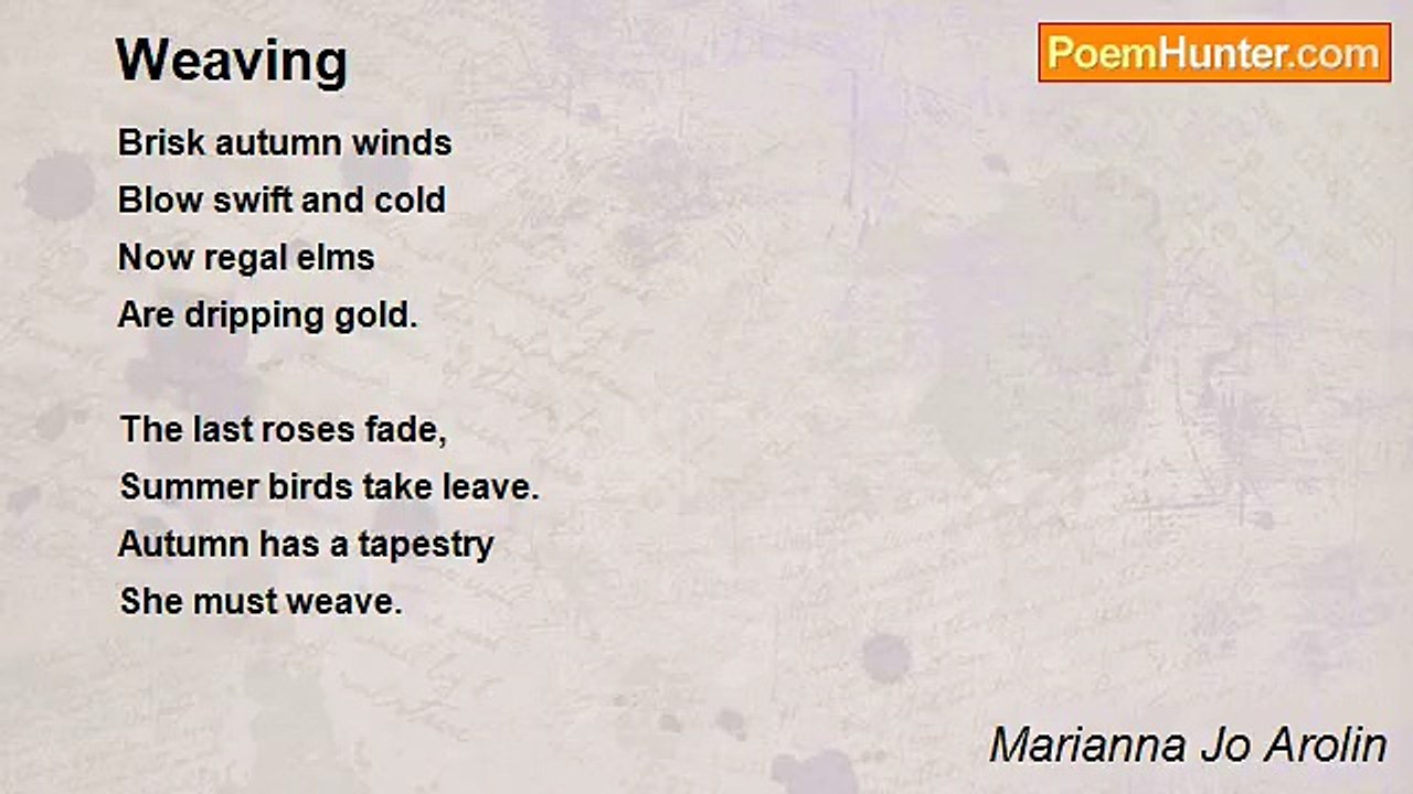 Marianna Jo Arolin - Weaving