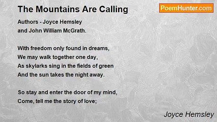 Joyce Hemsley - The Mountains Are Calling