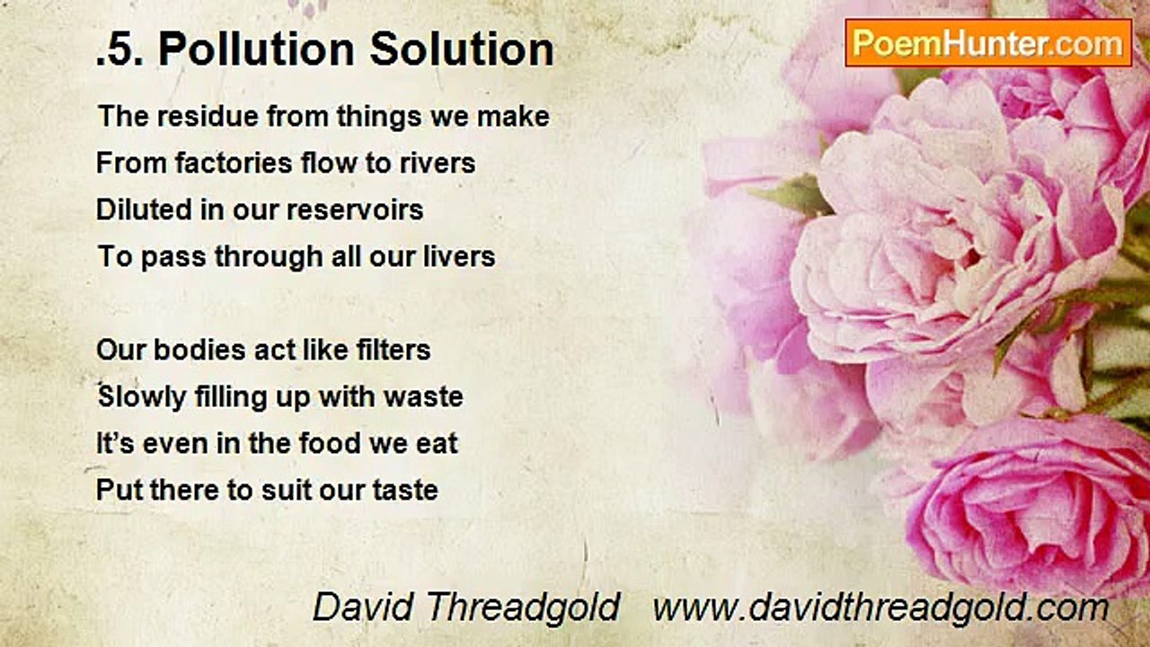 David Threadgold   www.davidthreadgold.com - .5. Pollution Solution