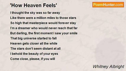 Whitney Albright - 'How Heaven Feels'