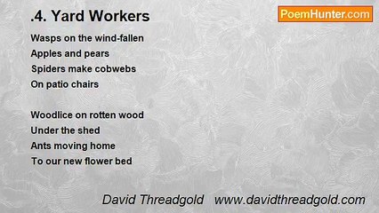 David Threadgold   www.davidthreadgold.com - .4. Yard Workers