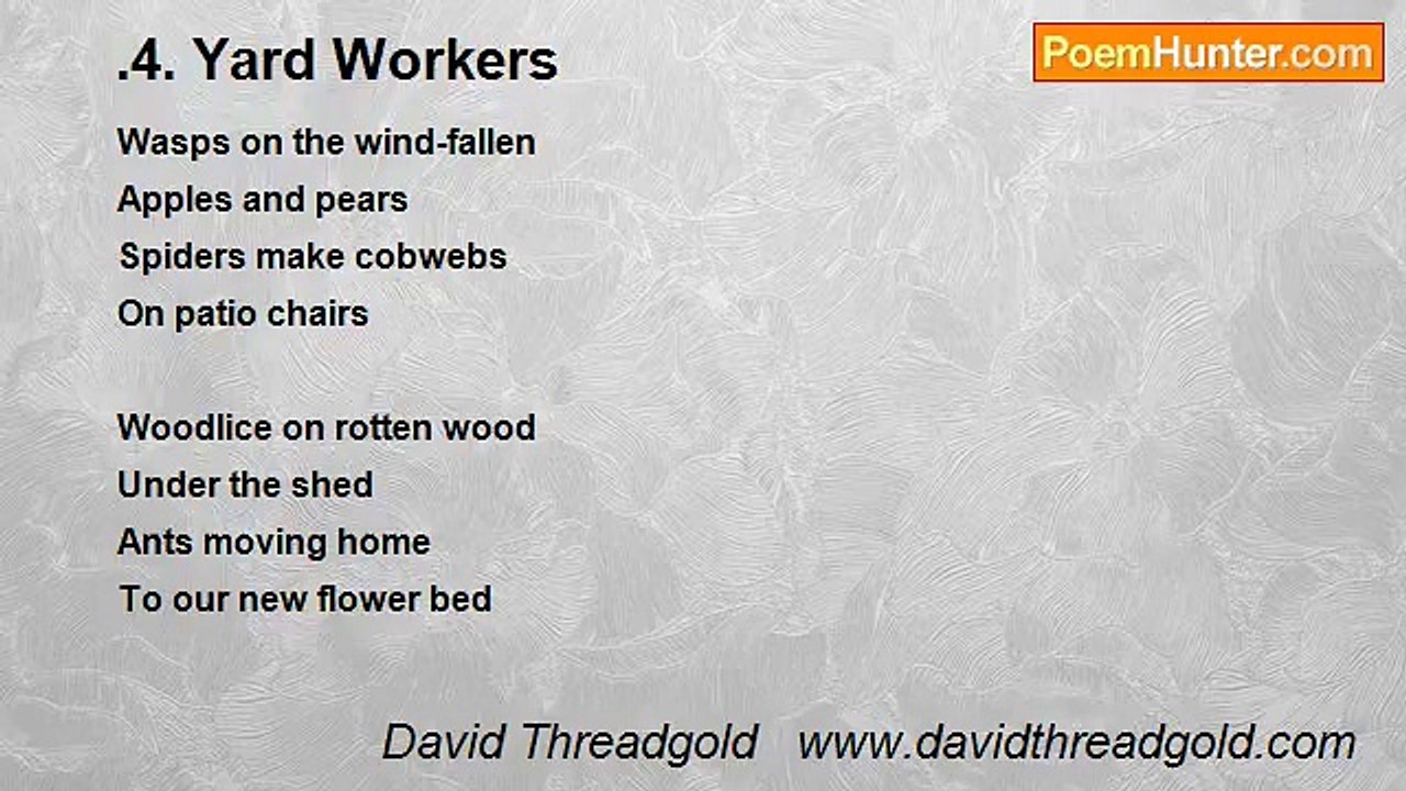 David Threadgold   www.davidthreadgold.com - .4. Yard Workers