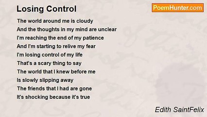 Edith SaintFelix - Losing Control