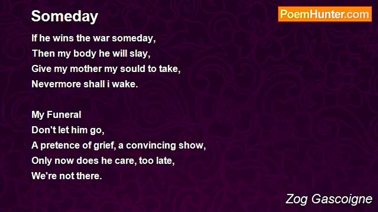 Zog Gascoigne - Someday