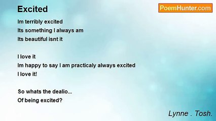 Lynne . Tosh. - Excited