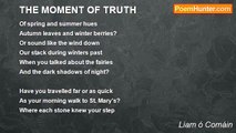 Liam ó Comáin - THE MOMENT OF TRUTH