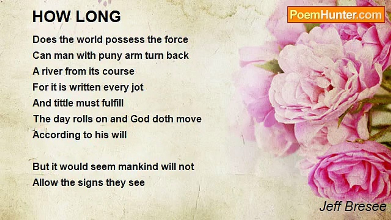 Jeff Bresee - HOW LONG