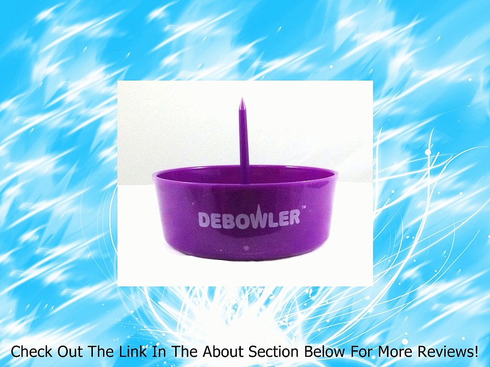 Debowler Plastic Ashtray- Purple