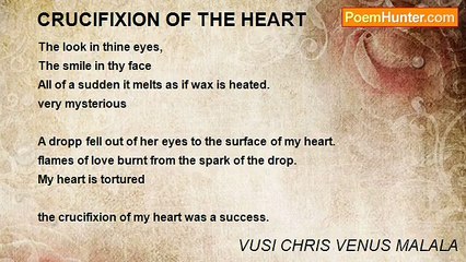 VUSI CHRIS VENUS MALALA - CRUCIFIXION OF THE HEART