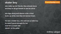 brittney abigail - skater boy