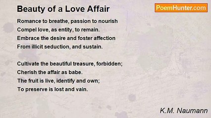 K.M. Naumann - Beauty of a Love Affair