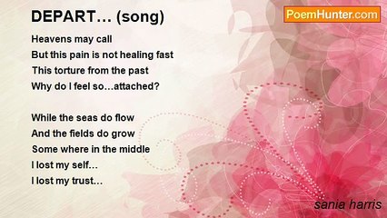 sania harris - DEPART… (song)