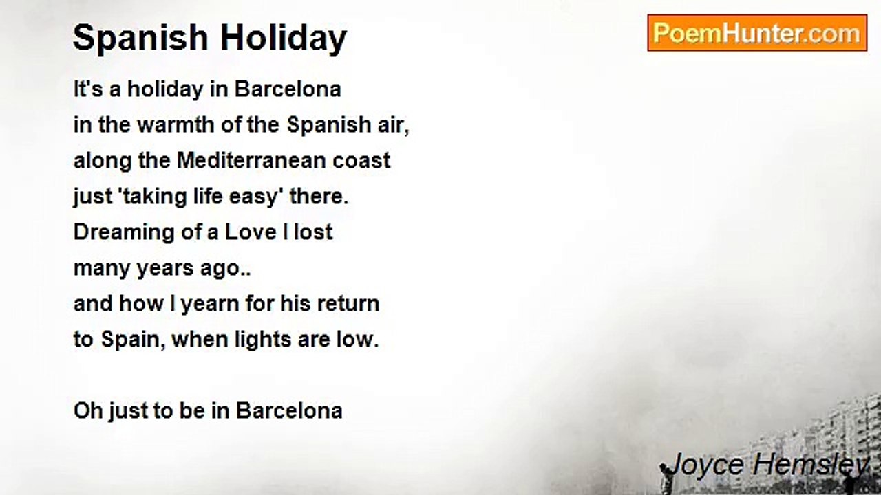 Joyce Hemsley - Spanish Holiday