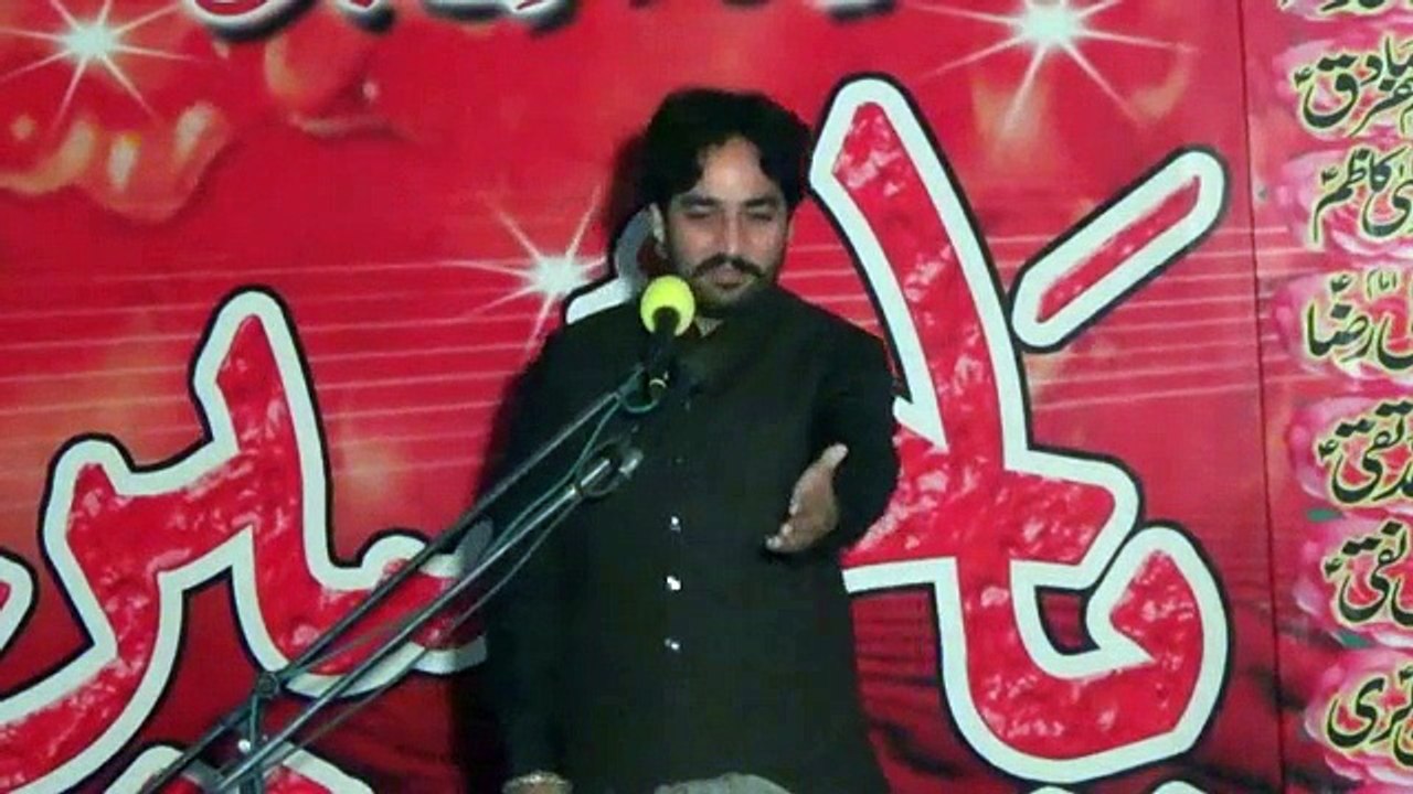 Waseem Baloch 3rd Muharram 2014 at Imran Wali, Sialkot, Pakistan.