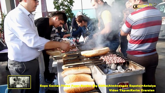 Expo Center,Yörex Fuarı Burdur Şiş Köfte(Almôndegas Espeto)=Antalya