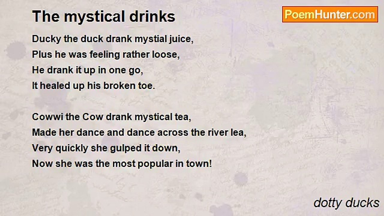 dotty ducks - The mystical drinks