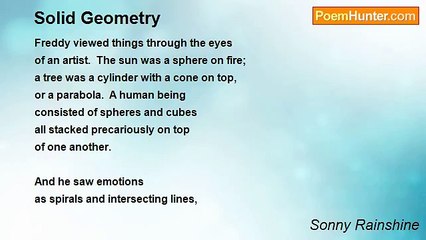 Sonny Rainshine - Solid Geometry