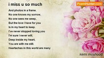 kemi moshood - i miss u so much