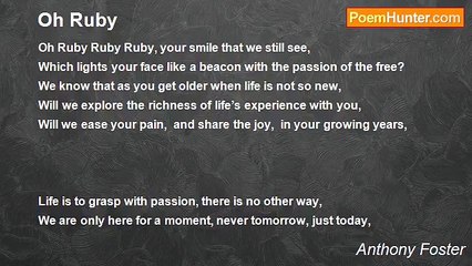 Anthony Foster - Oh Ruby